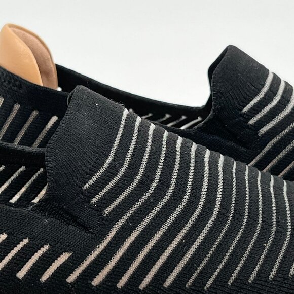 UGG Black & Beige Classic Flats | Slip-On Comfort - Picture 6 of 8